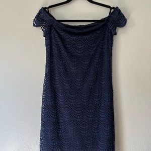 Lily Pulitzer navy Jade dress, size medium